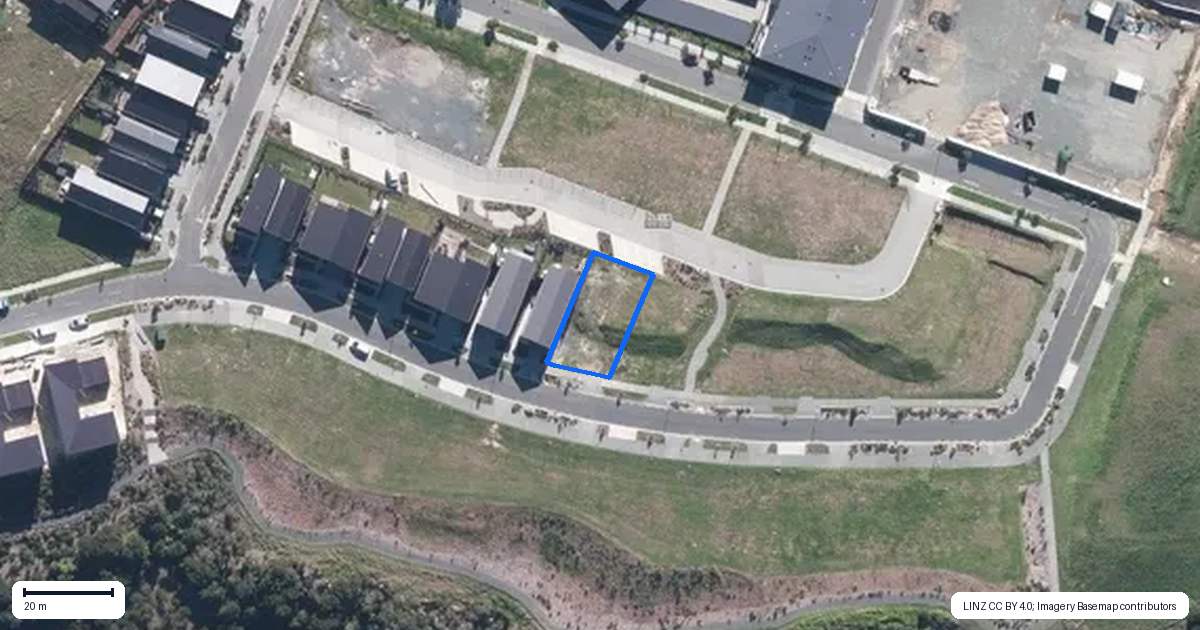 Property context map for 52 Bristol Freighter Road, Hobsonville, Auckland