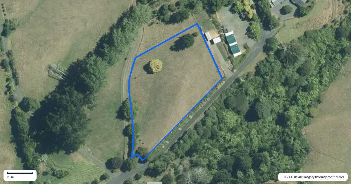 Property context map for 37A McMurray Road, Hunua