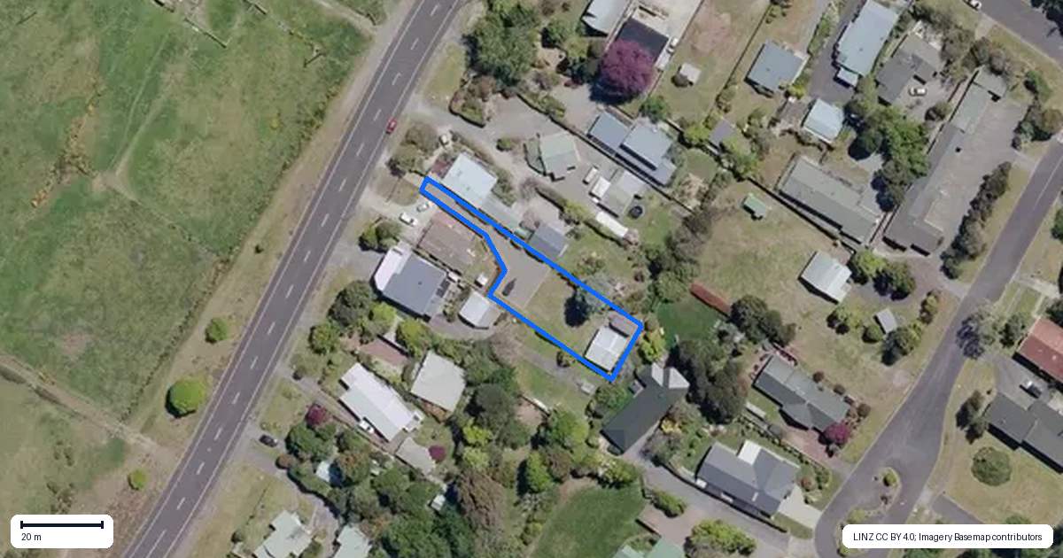 Property context map for 277A Taupahi Road, Turangi