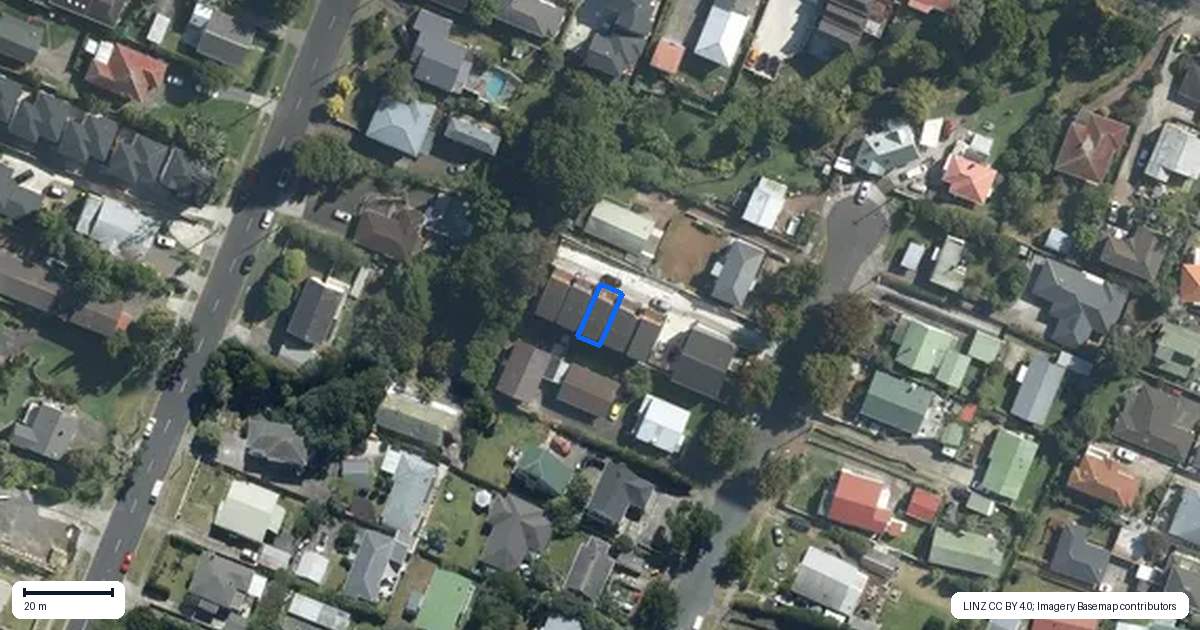 Property context map for 5/18 Pine Street, New Lynn, Auckland