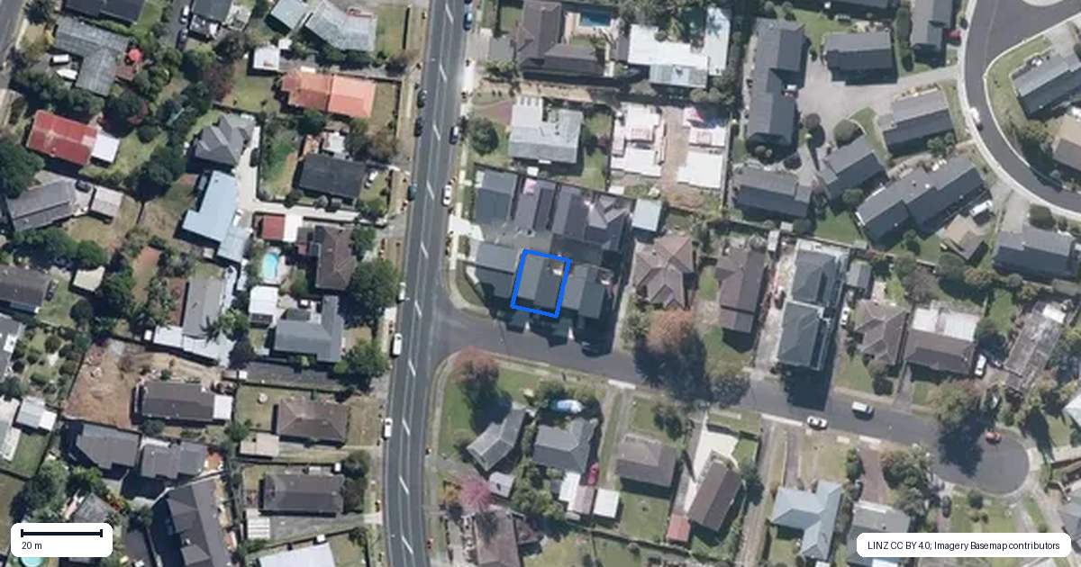 Property context map for 2 Rothwell Place, Sunnyhills, Auckland