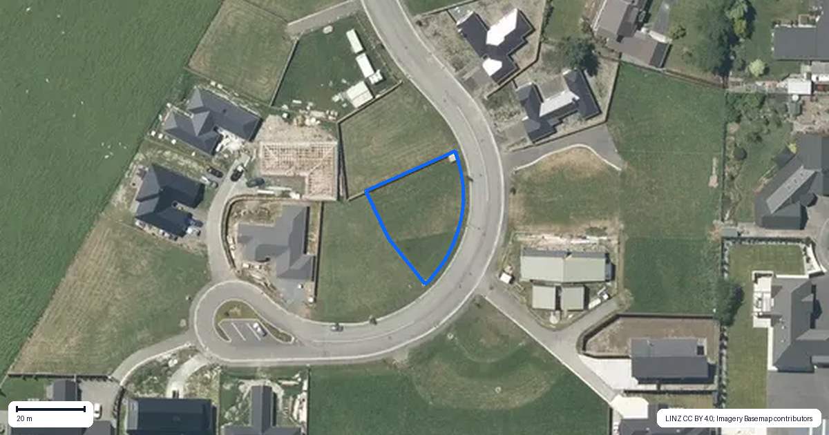 Property context map for 14 Elmwood Farm Lane, Methven