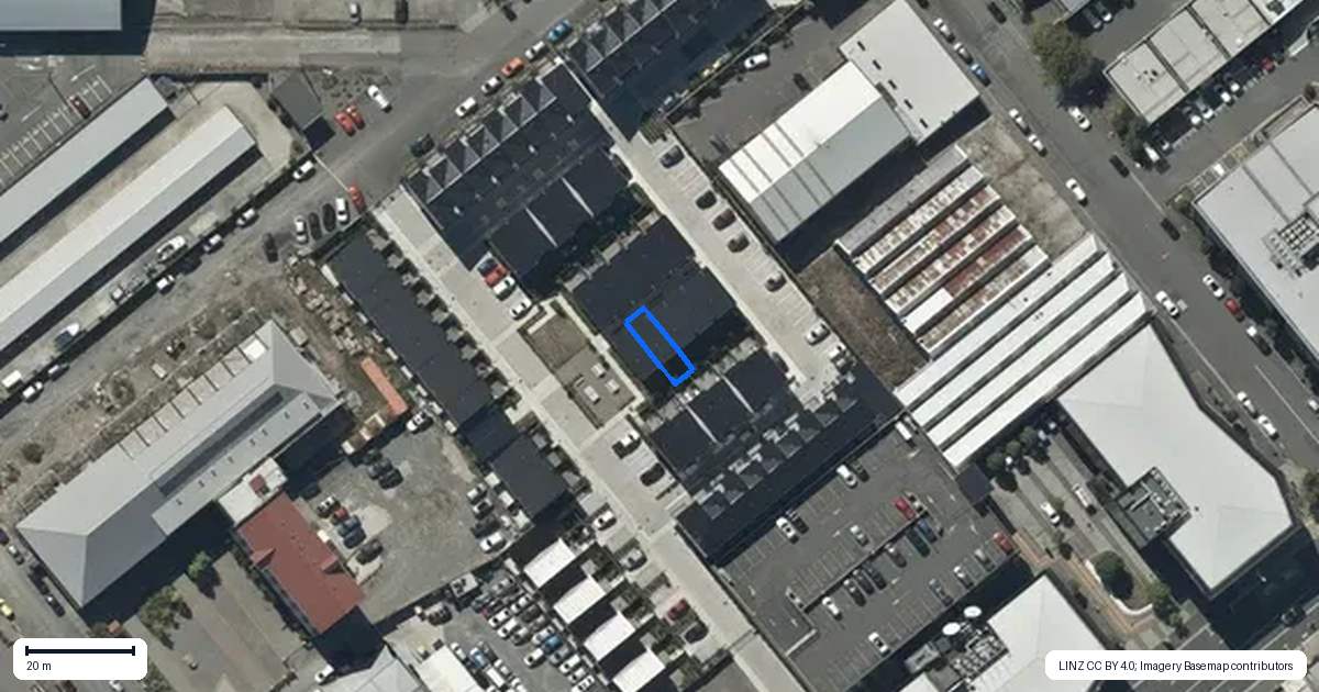 Property context map for 2/327 Lincoln Road, Addington, Christchurch