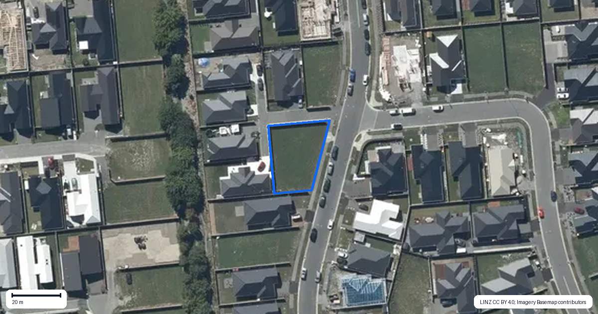 Property context map for 16 Pitcaithly Street, Halswell, Christchurch