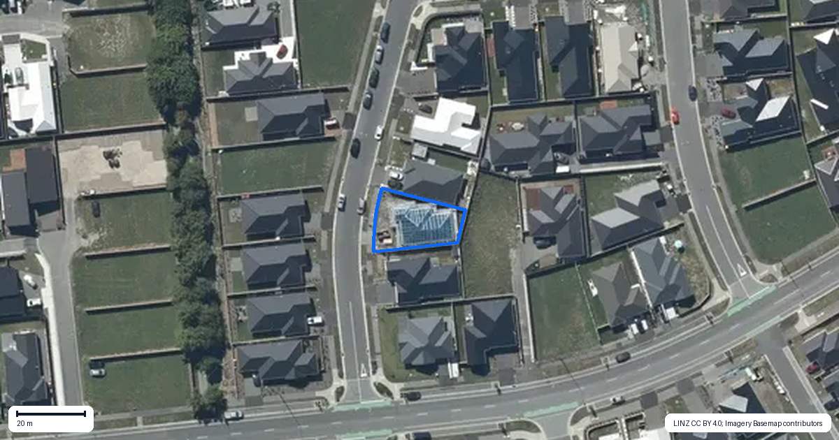 Property context map for 11 Pitcaithly Street, Halswell, Christchurch