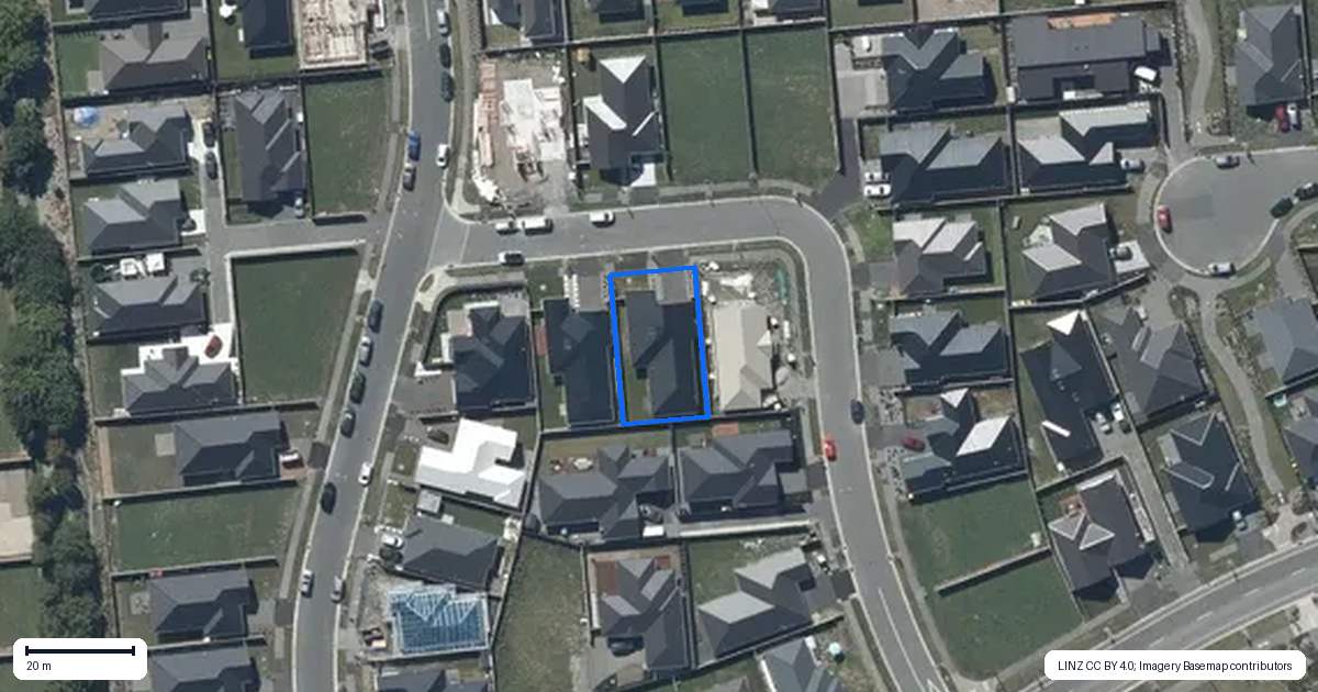 Property context map for 6 Kurashiki Street, Halswell, Christchurch