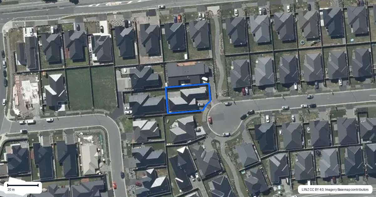 Property context map for 28 Ned Place, Halswell, Christchurch