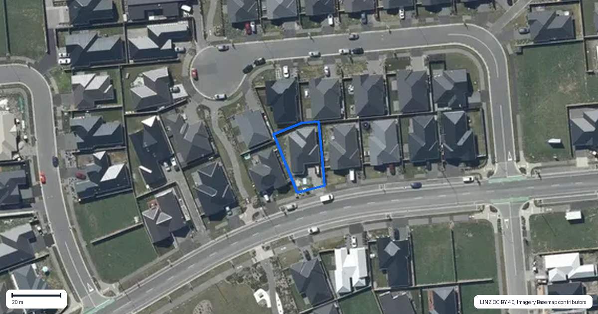 Property context map for 63 Whites Tramway Road, Halswell, Christchurch