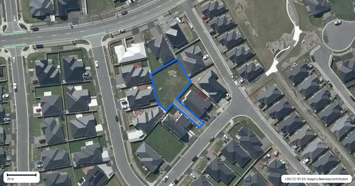 Property context map for 15 Songpa Street, Halswell, Christchurch