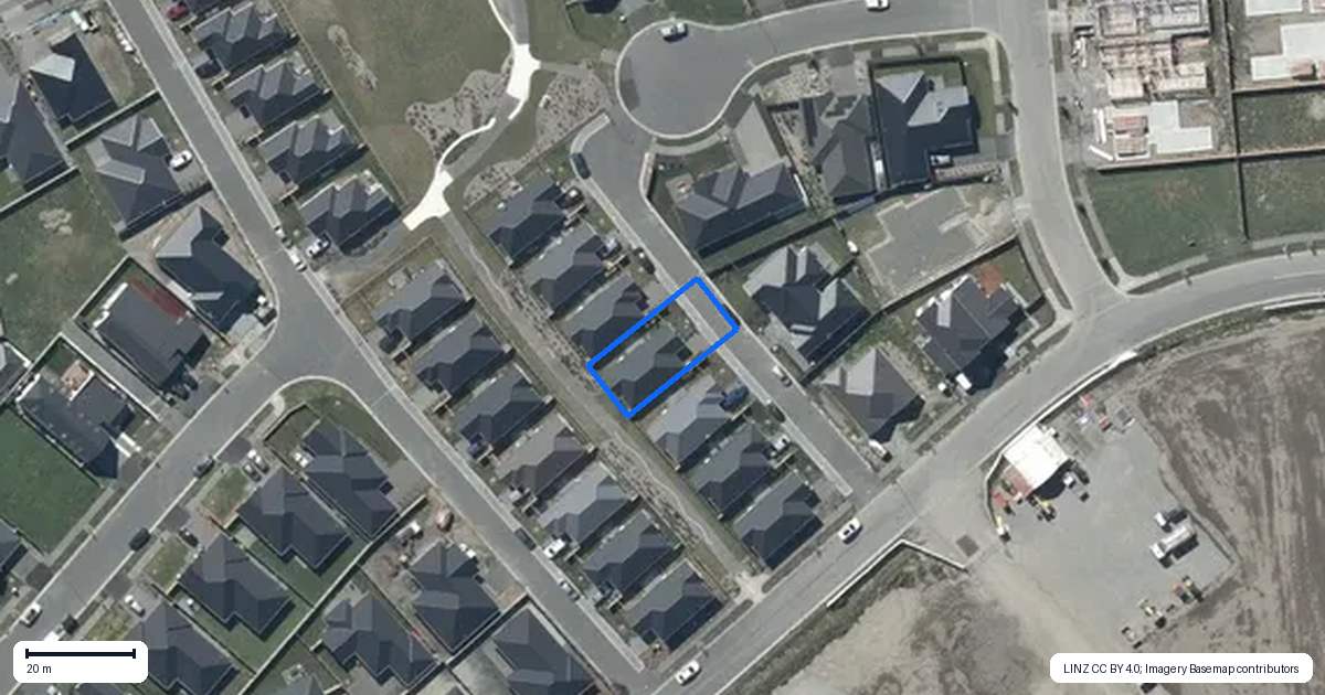 Property context map for 7 Oakvale Lane, Halswell, Christchurch
