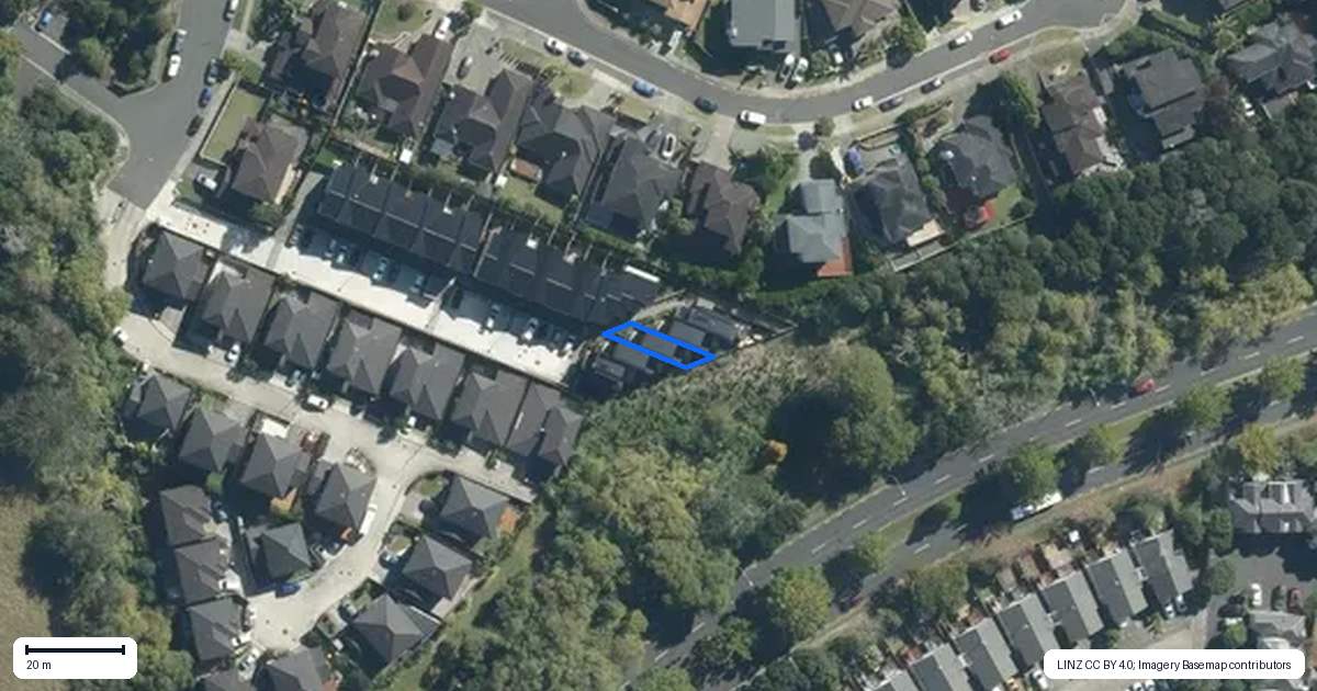 Property context map for 19/26 Springvale Drive, Fairview Heights, Auckland