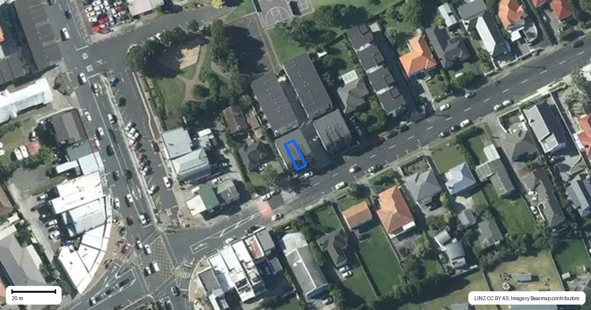 Property context map for 2/14 Williamson Avenue, Belmont, Auckland