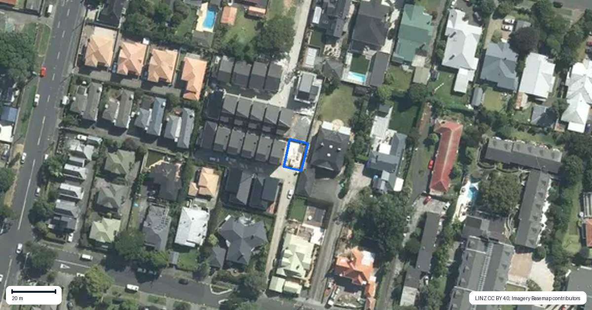 Property context map for 1/87 Ranfurly Road, Epsom, Auckland