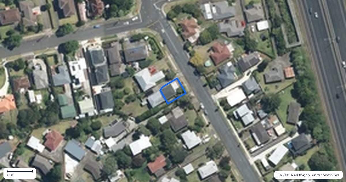 Property context map for 67A Crawford Avenue, Mangere Bridge, Auckland