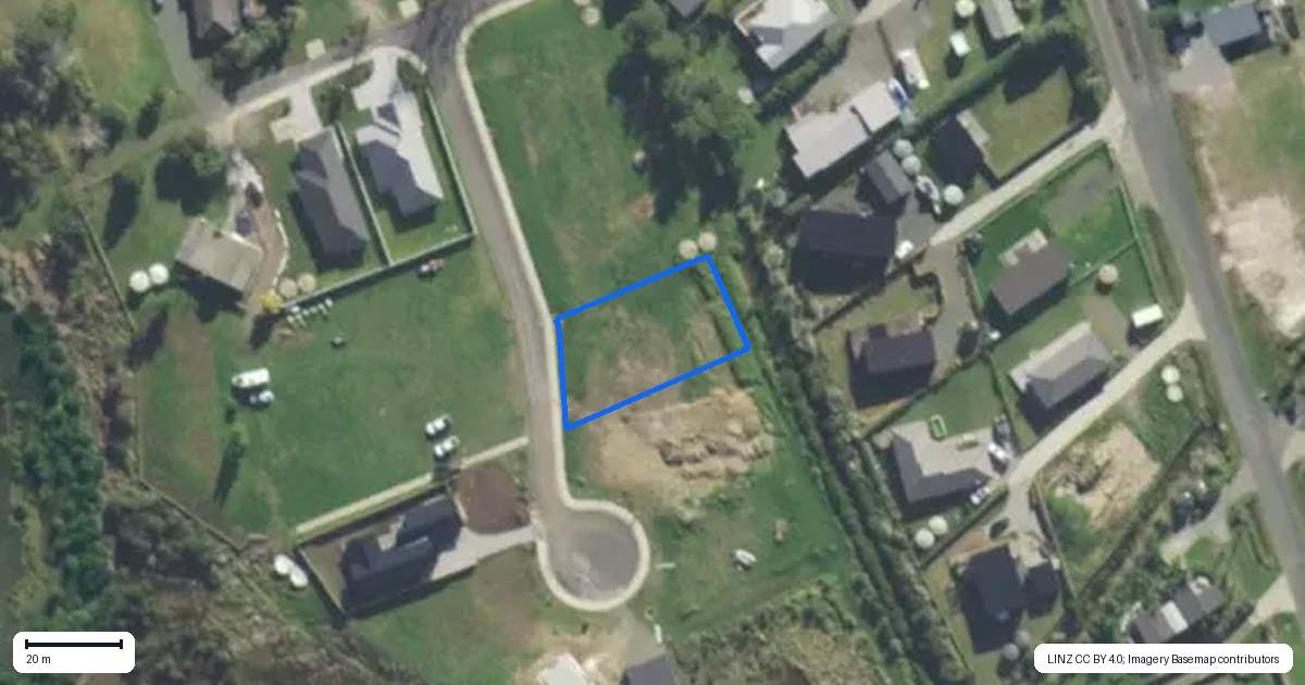 Property context map for 7 Grey Heron Close, Mangawhai Heads, Mangawhai