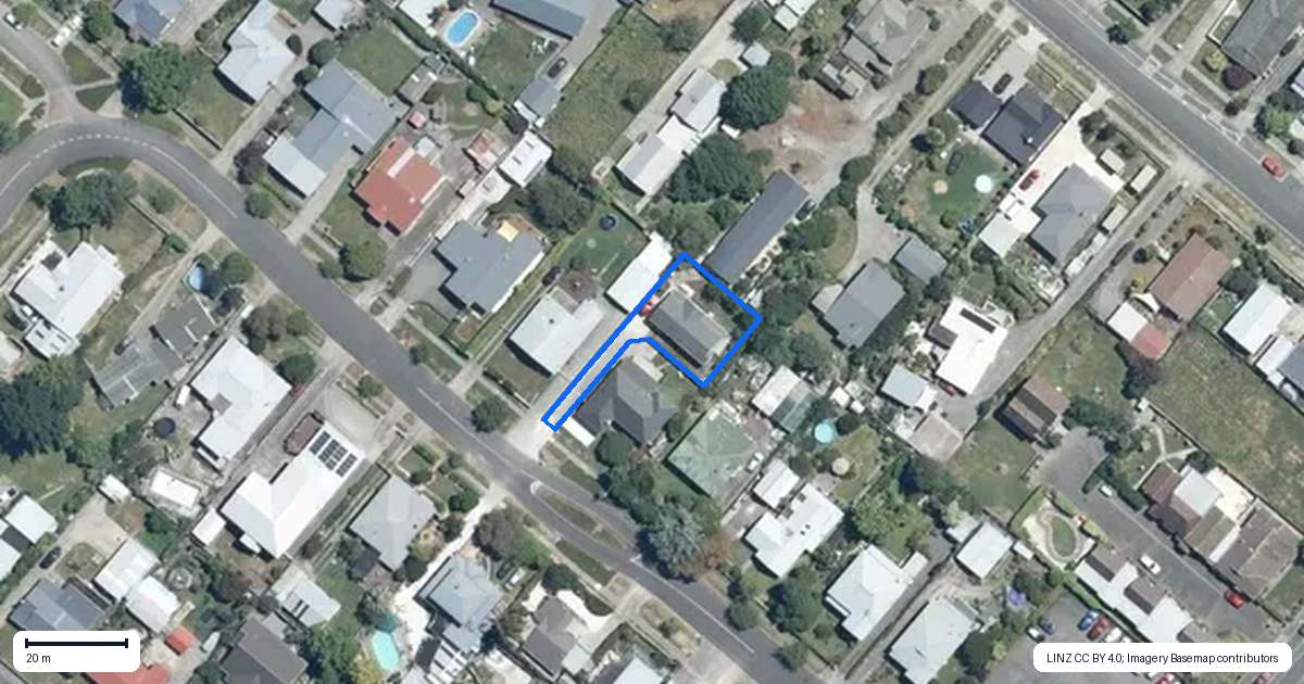 Property context map for 111A Garnett Street, Raureka, Hastings