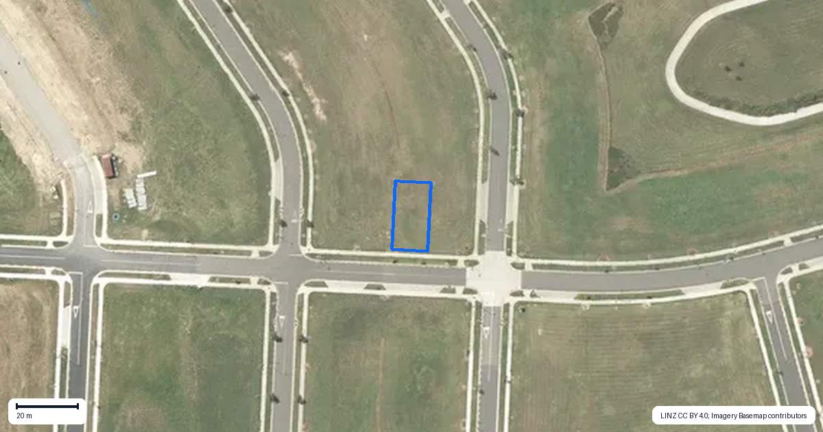 Property context map for 46 Whatahuhu Street, Te Kauwhata