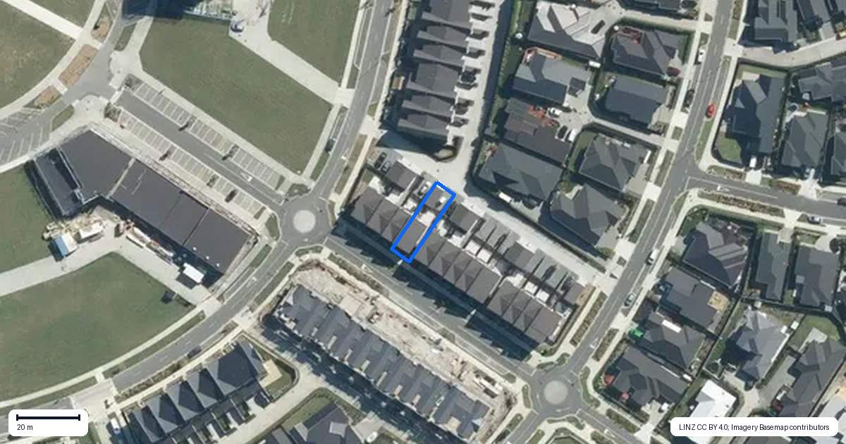 Property context map for 23D Henry Tayler Rise, Wainui
