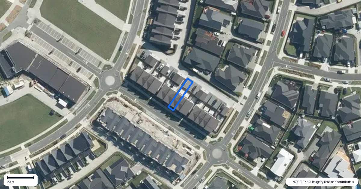 Property context map for 25C Henry Tayler Rise, Wainui