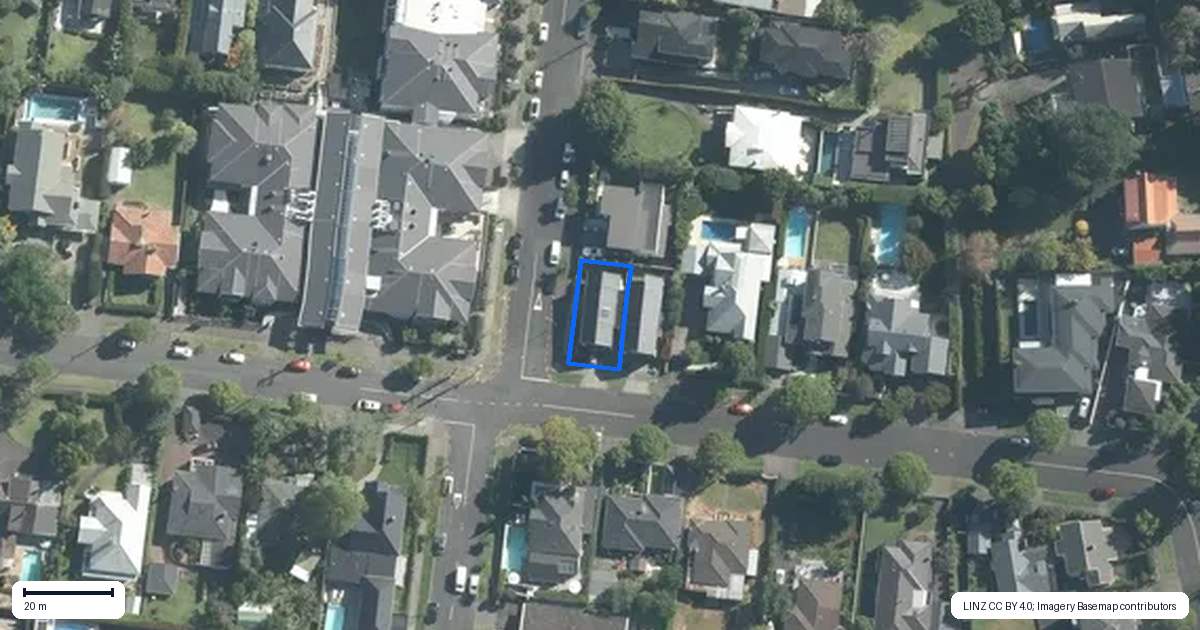 Property context map for 10 Rakau Street, Remuera, Auckland