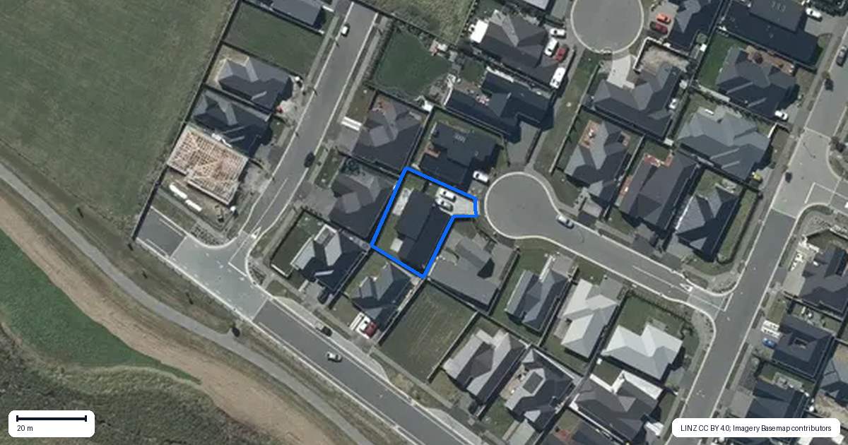 Property context map for 9 Blackhill Place, Halswell, Christchurch