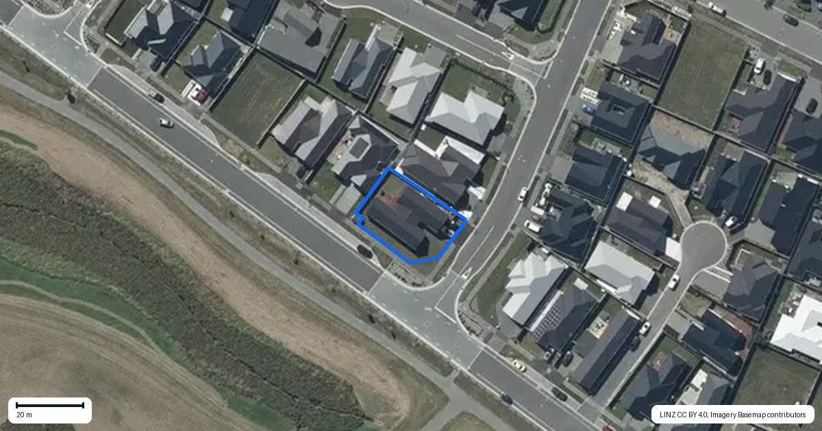 Property context map for 48 Gammack Drive, Halswell, Christchurch