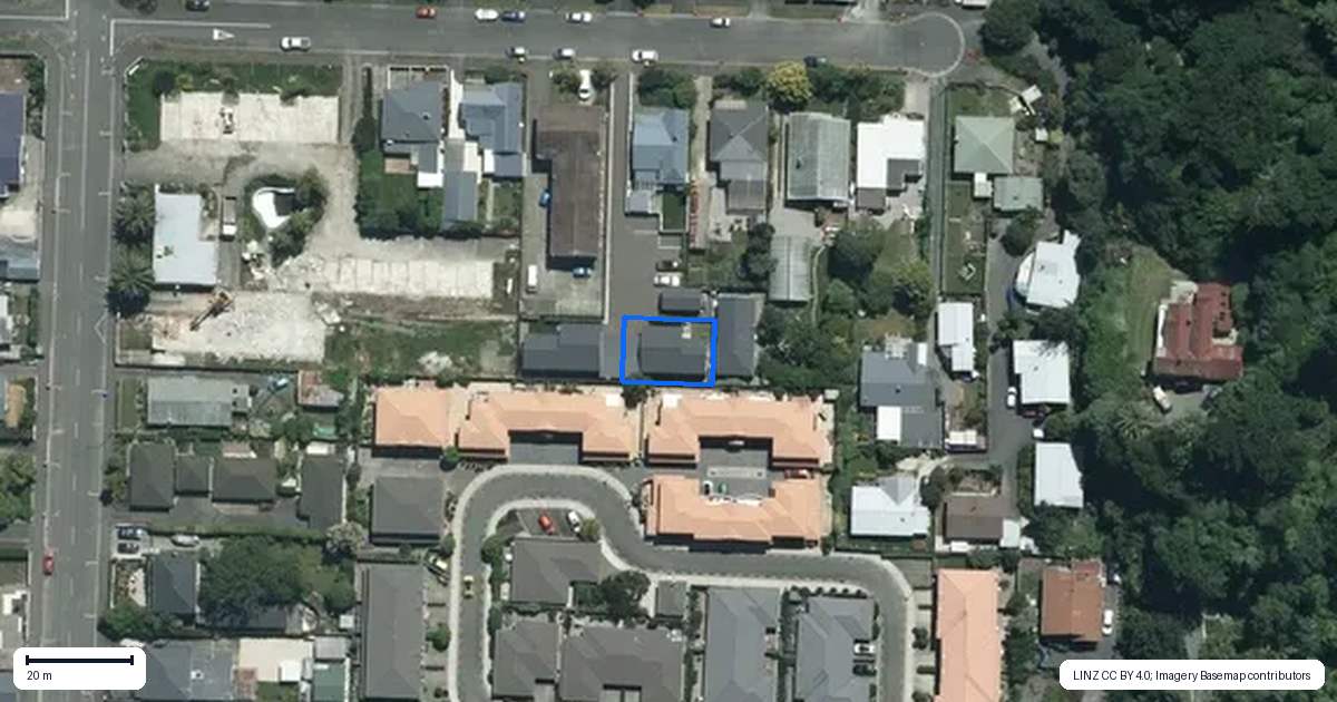 Property context map for 88B Cambria Street, The Wood, Nelson