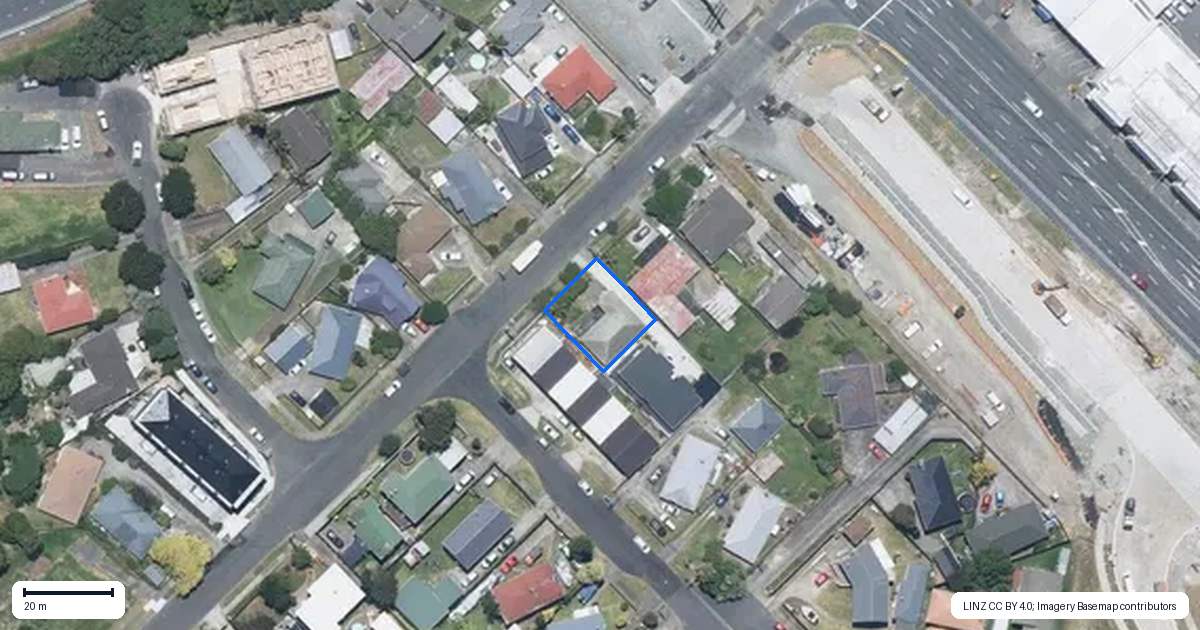 Property context map for 8 Tiraumea Drive, Pakuranga, Auckland