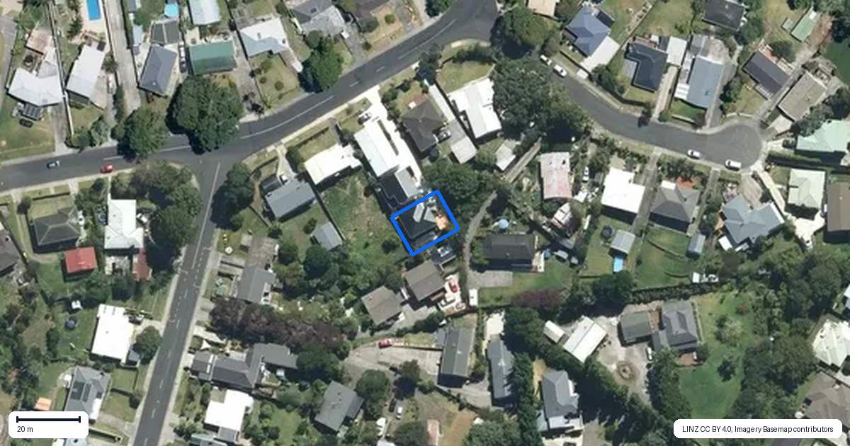 Property context map for 8B Nandana Drive, Glen Eden, Auckland