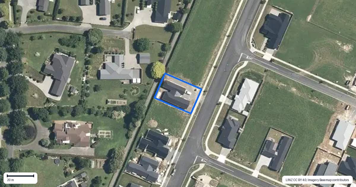 Property context map for 34 Peakedale Drive, Matamata