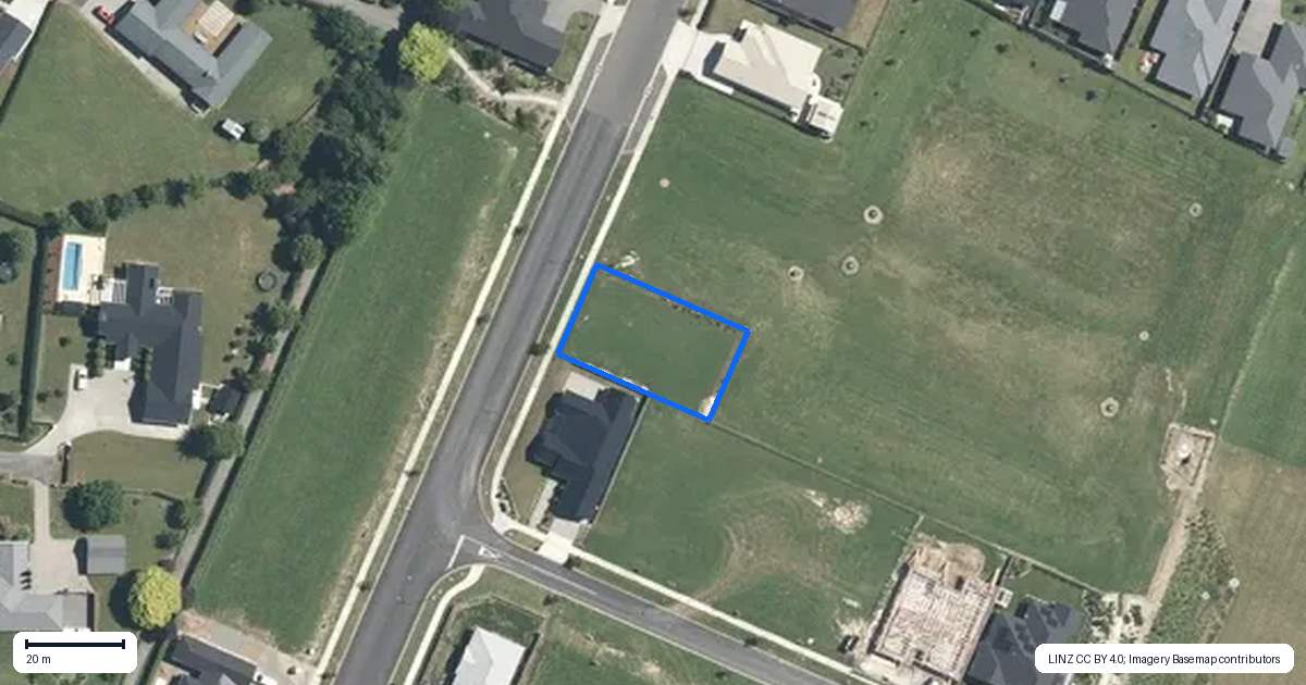 Property context map for 17 Peakedale Drive, Matamata