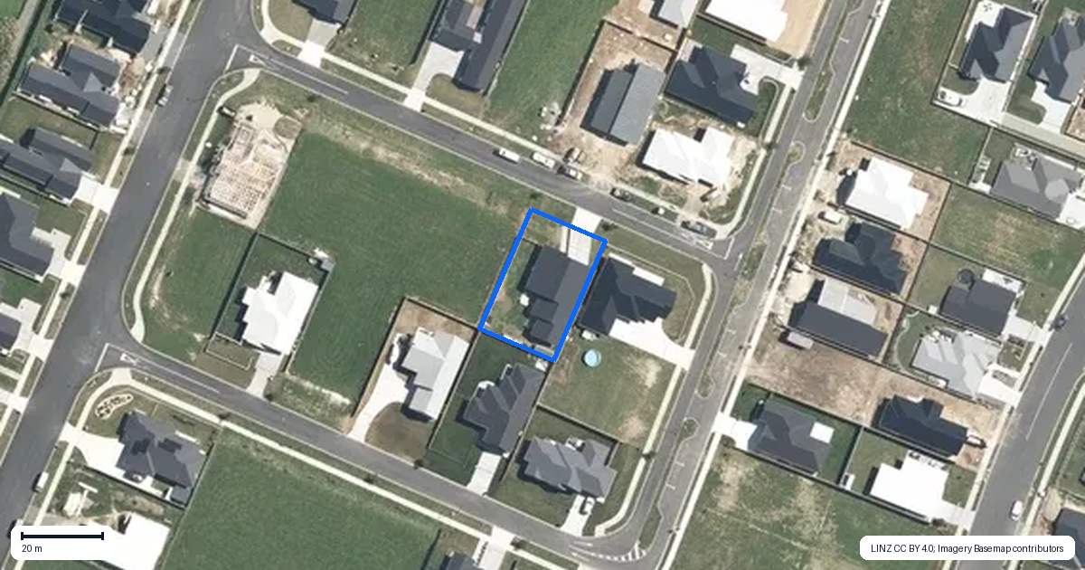 Property context map for 10 Tapsell Drive, Matamata