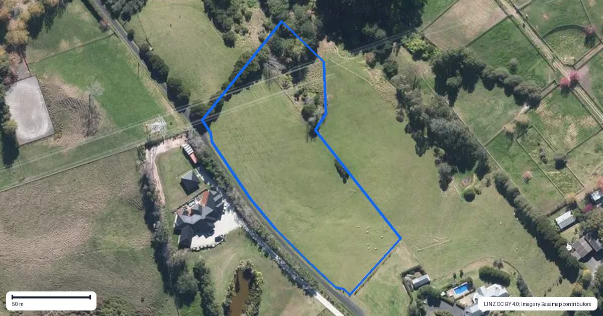 Property context map for 12A McGiven Place, Coatesville