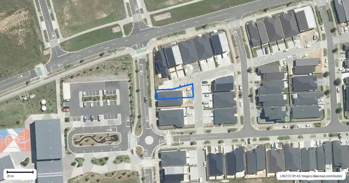 Property context map for 4 Rorotu Avenue, Karaka, Papakura