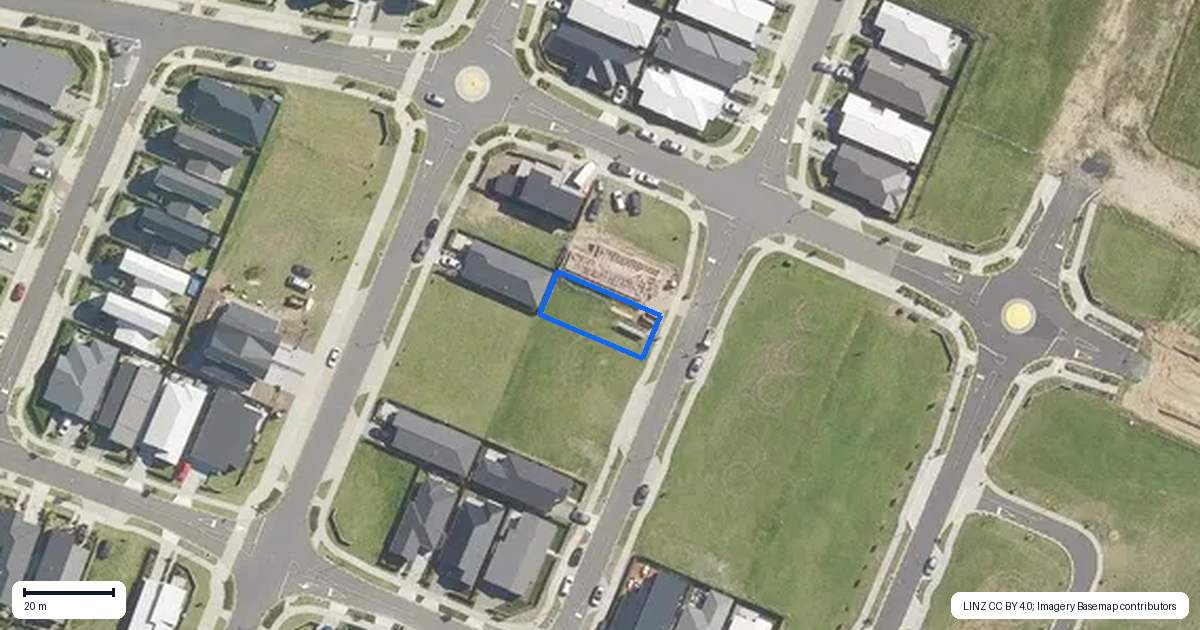 Property context map for 6 Rockefeller Street, Papamoa