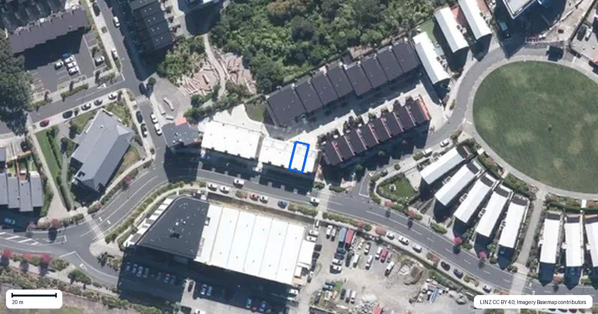 Property context map for 7/27B Hudson Bay Road, Hobsonville, Auckland