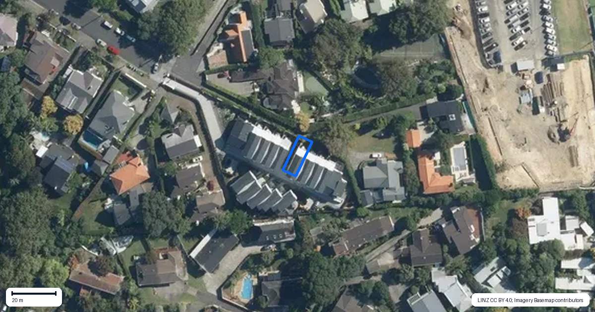Property context map for 6/35 Mainston Road, Remuera, Auckland
