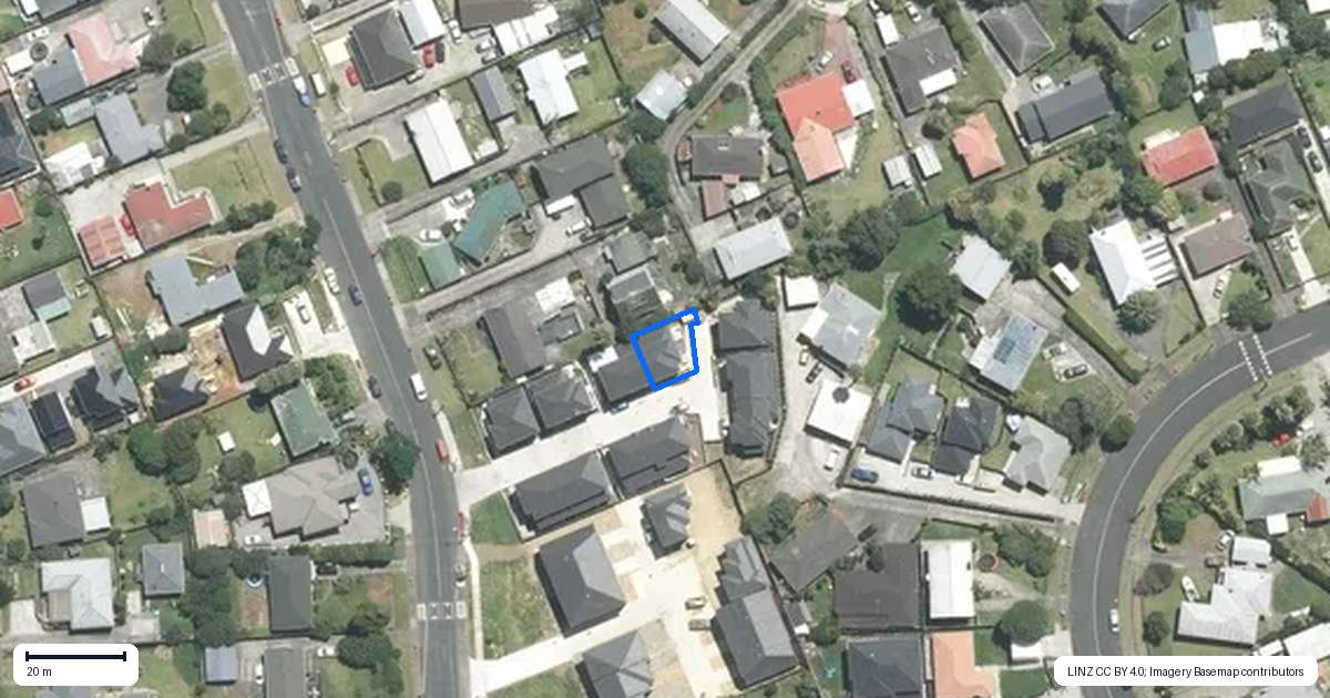 Property context map for 4/62 Coxhead Road, Manurewa, Auckland