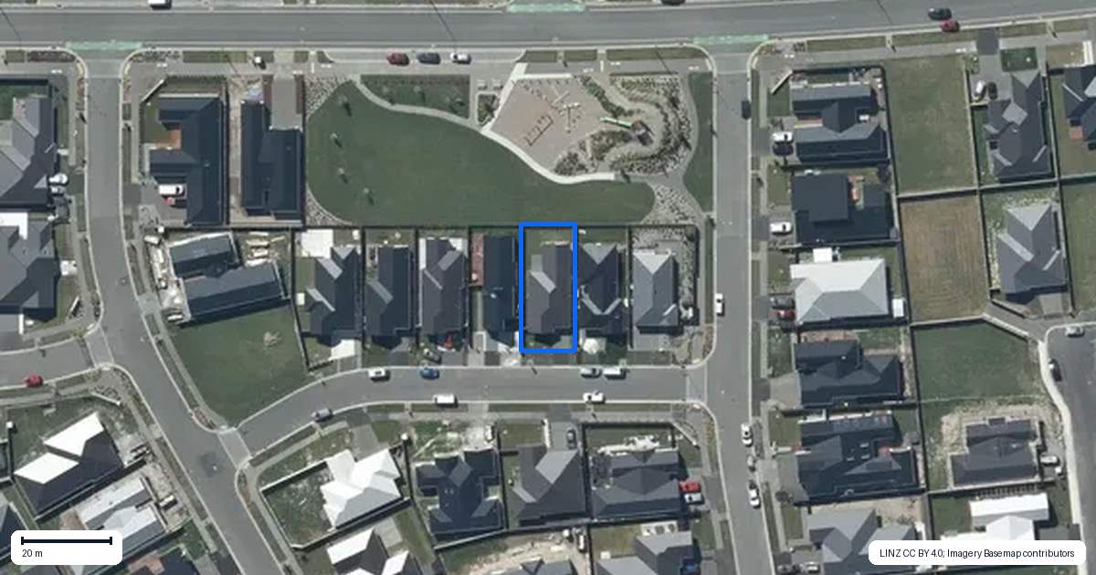 Property context map for 6 Hiller Green Street, Halswell, Christchurch