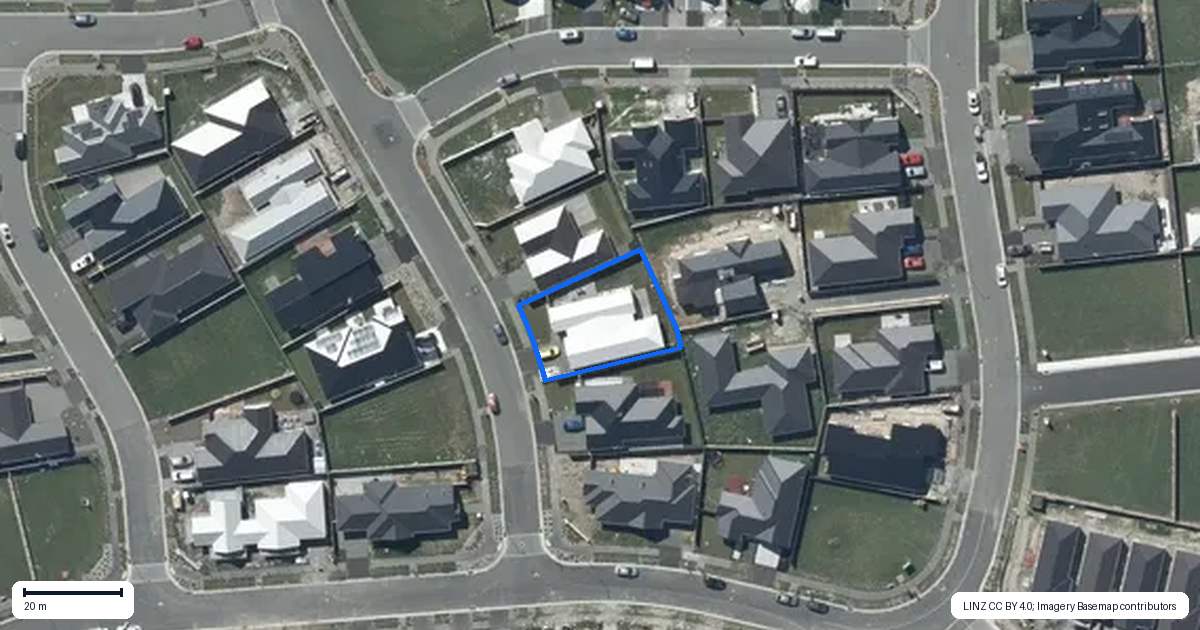 Property context map for 11 Waterford Farm Road, Halswell, Christchurch