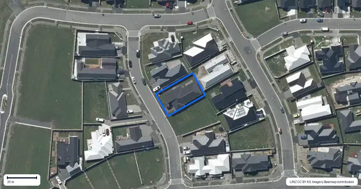 Property context map for 5 Hawley Street, Halswell, Christchurch