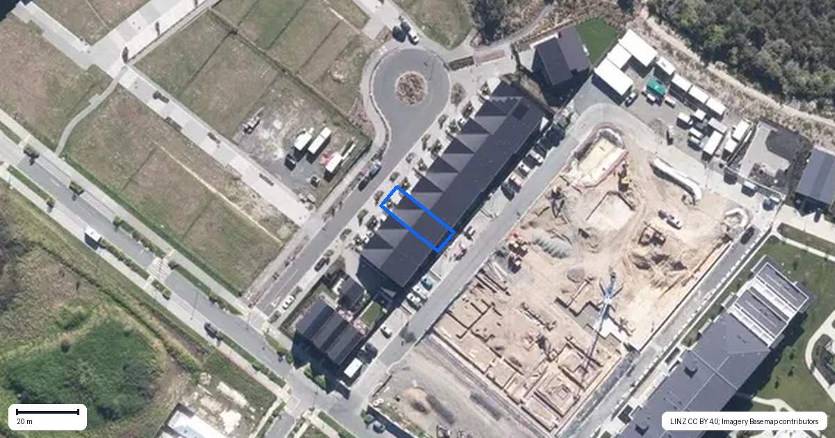 Property context map for 7 Percy Neils Road, Hobsonville, Auckland