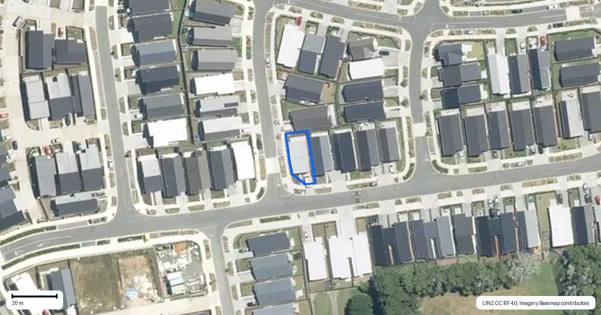 Property context map for 17 John Main Drive, Ramarama, Drury