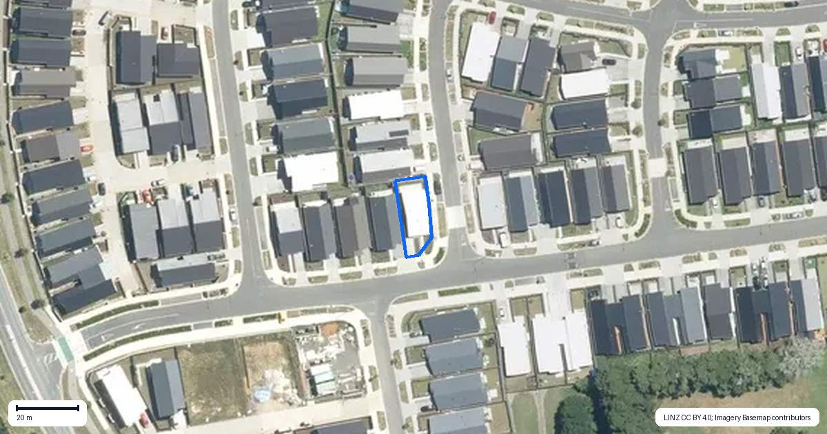 Property context map for 15 John Main Drive, Ramarama, Drury