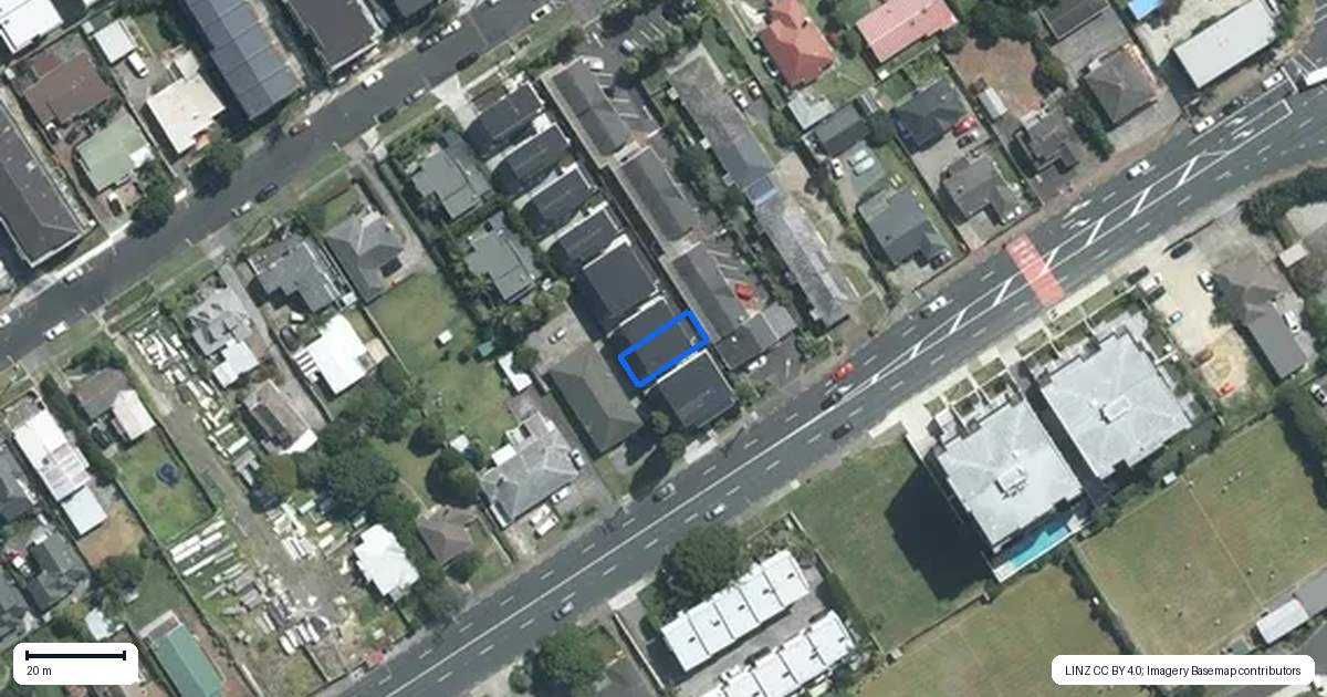 Property context map for 3/45 Anzac Street, Takapuna, Auckland