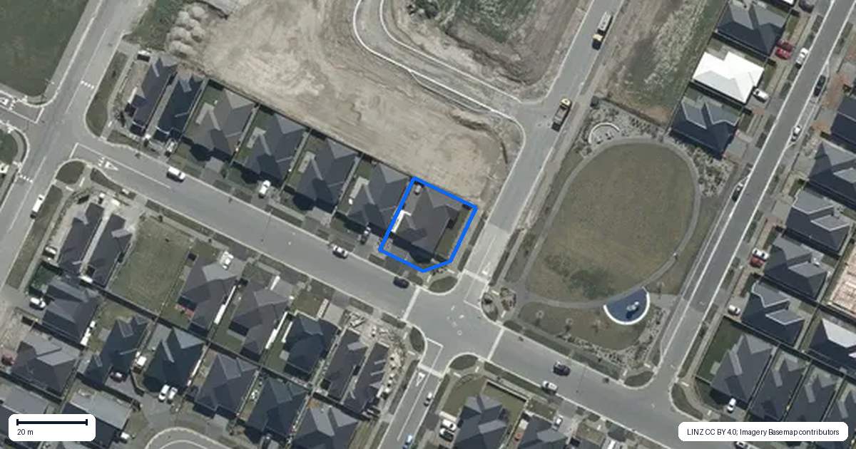 Property context map for 11 Bill Hammond Drive, Belfast, Christchurch