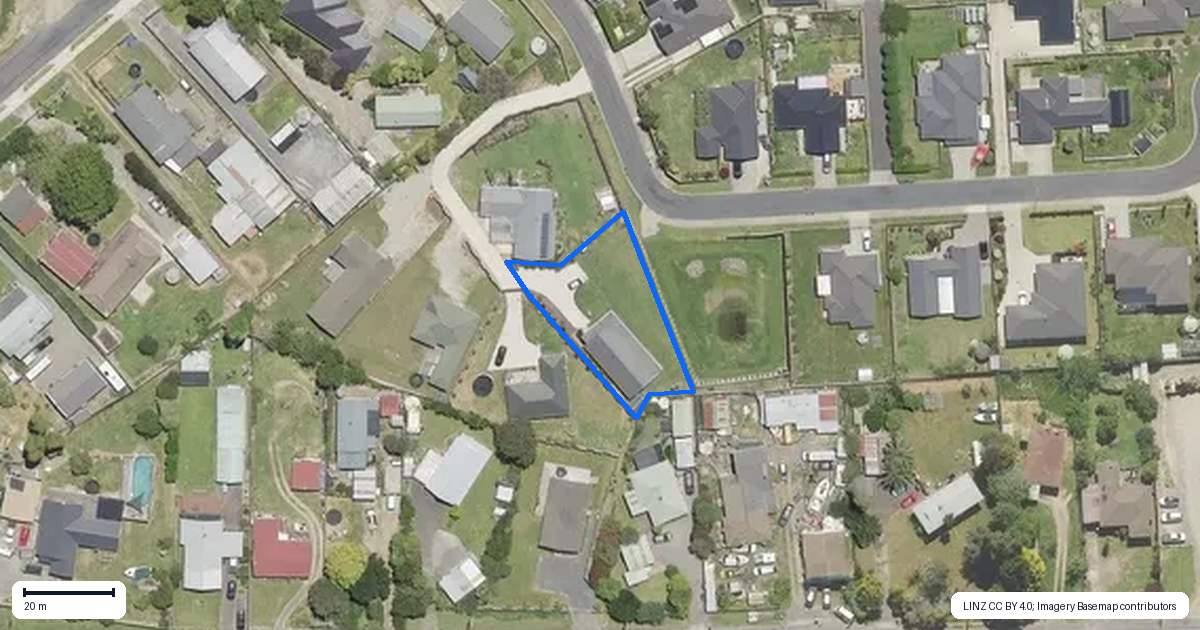 Property context map for 3 Hannah Way, Pongakawa