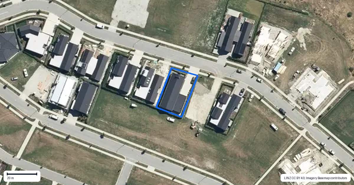 Property context map for 75 Kawarau Heights Boulevard, Lake Hayes, Queenstown
