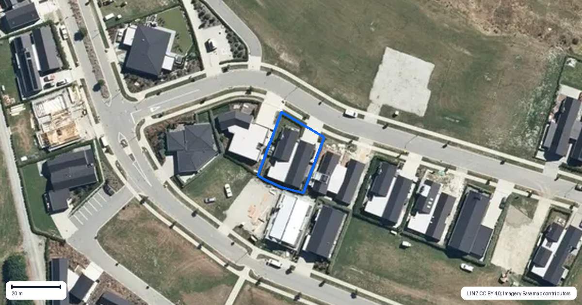 Property context map for 83 Kawarau Heights Boulevard, Lake Hayes, Queenstown