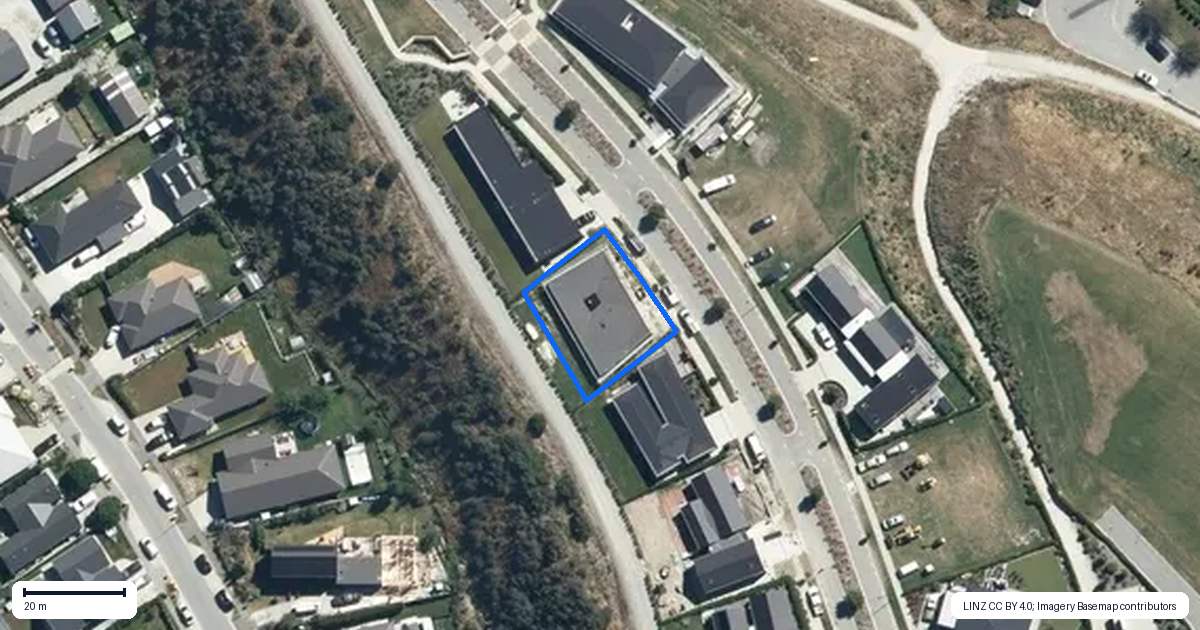 Property context map for 12 Kawarau Heights Boulevard, Lake Hayes, Queenstown